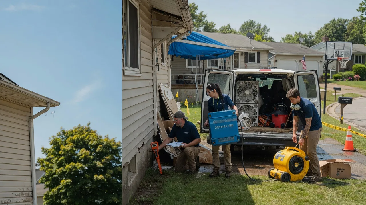 Ceiling Leak Cleanup in Port Sanilac, MI near me